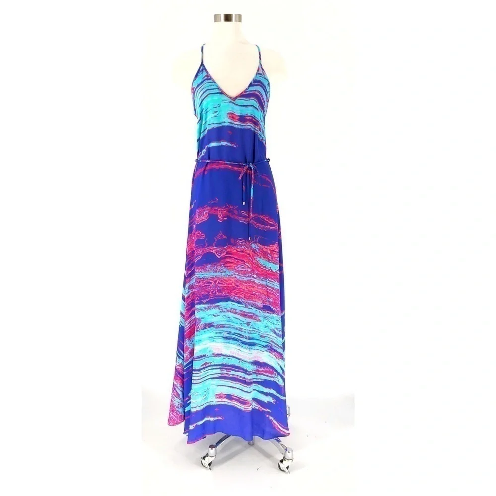 Silk Karina Grimaldi Watercolor Maxi